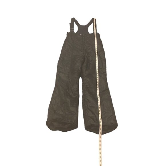 VINTAGE SWING WEST Overall Women's Size 12 Black Snow Bib Pants Winter Vintage - Picture 3 of 13